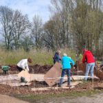 Een dag hard werken met een permatuin als resultaat